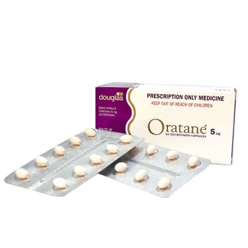 Oratane 5mg Swiss Caps AG - Điều trị mụn trứng cá thể nặng